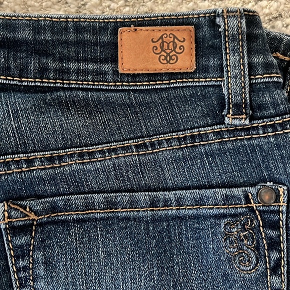 Jessica Simpson sz 28 Forever Skinny dark wash jeans. Smoke/Pet free home - Picture 2 of 6